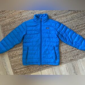 Patagonia Kids Vibrant Blue Puffer Jacket